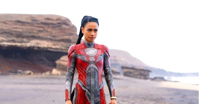 Lauren Ridloff as ‘Makkari’ in Marvel Studios’ Eternals